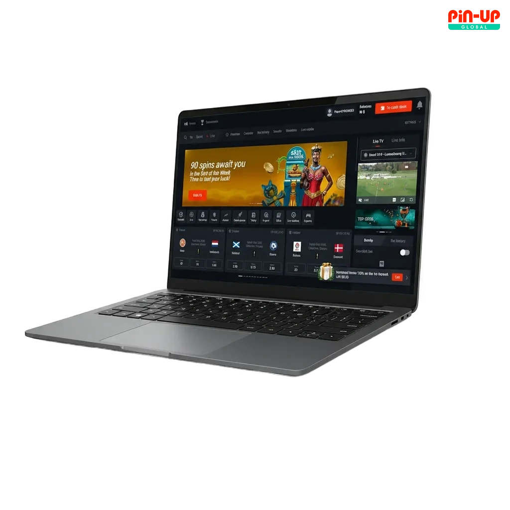 Fast Pin-Up desktop app download for Windows and macOS with slots, roulette, table games, live casino and sports betting.