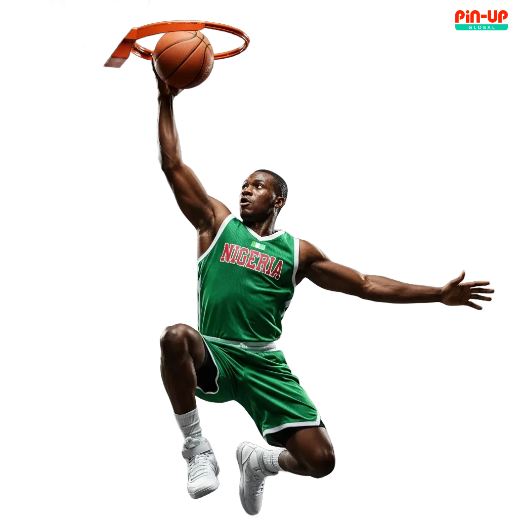 Pin-Up Basketball Nigeria: bet on NBA, EuroLeague, WNBA, FIBA with live odds, cash out, and welcome bonus. 18+ terms apply.