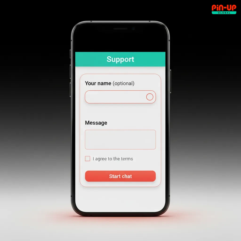 iOS app screen with 24/7 support: Live Chat, in-app email ticket, Help Centre guides for payments and verification.