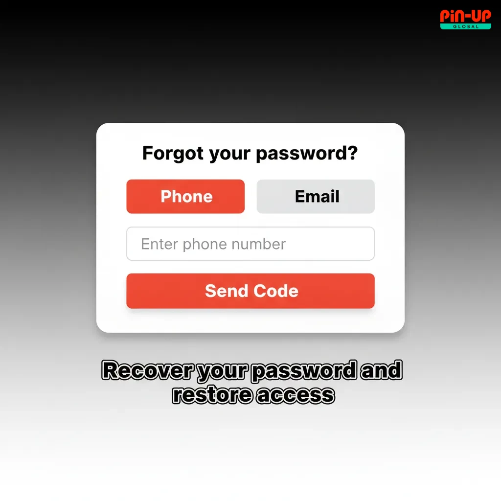 Password recovery steps: Forgot Password, SMS/email code or link, contact support, enable 2FA, update security questions.