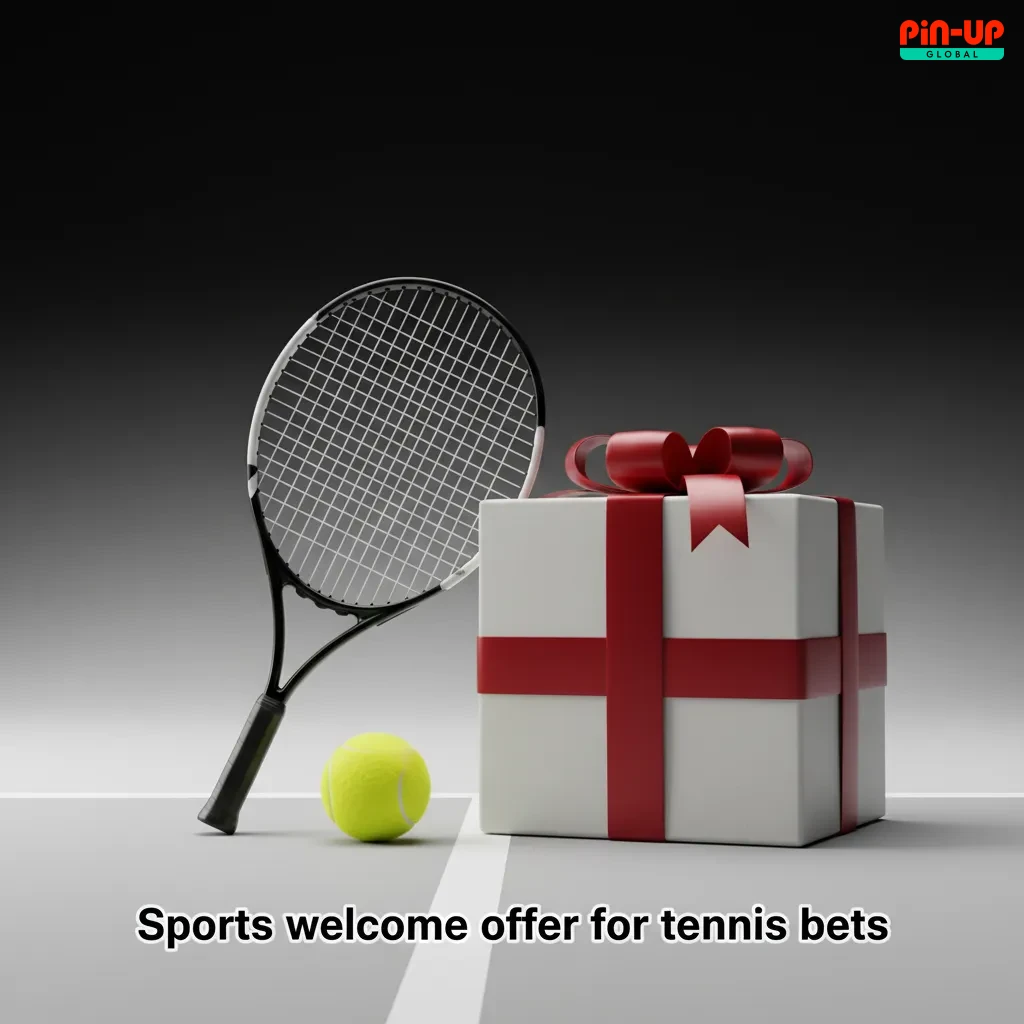 Sports welcome offer for tennis bets: matched first deposit bonus; % cap; min odds/time apply; pre-match and live markets.