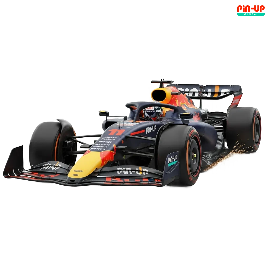 Start betting on Formula 1 in Nigeria: F1 car, live lap-by-lap odds, cash out, welcome offer on Pin-Up