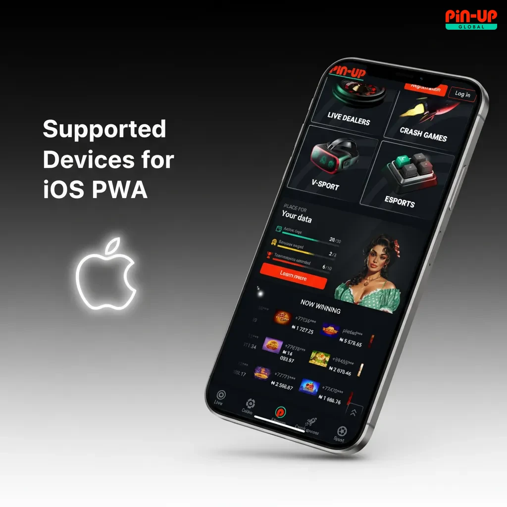 Supported iOS PWA devices: iOS 12+ Safari on iPhone 8–15, SE (2nd/3rd), XR; iPad 7th gen+. Newer models load faster.