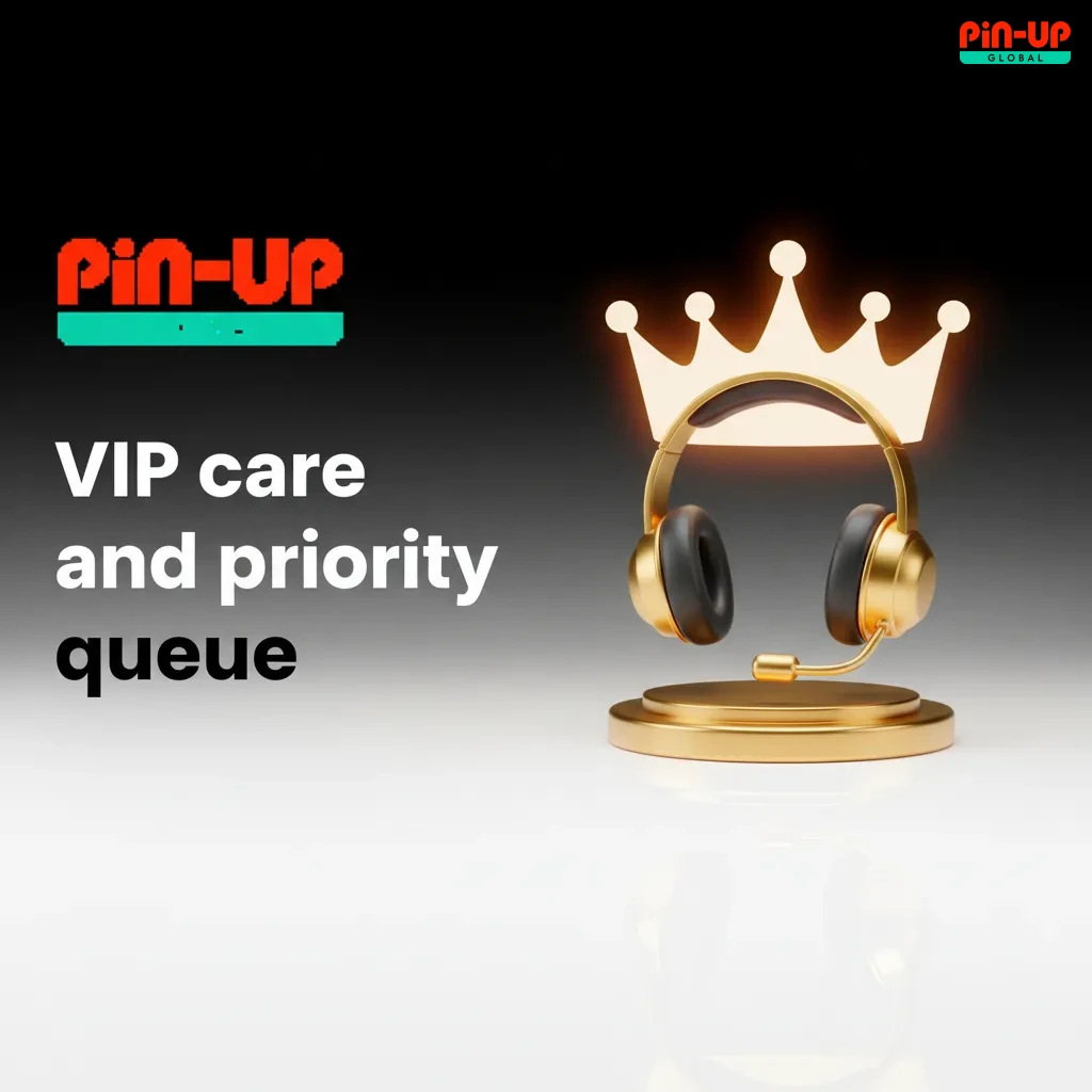VIP support graphic showing priority queue, fast chat/callbacks, dedicated manager contact, and security reminders.