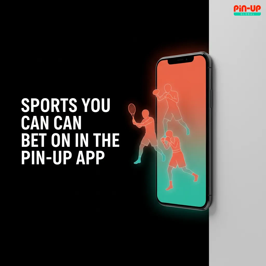 Pin-Up app shows sports to bet on: football, basketball, tennis, cricket, rugby, UFC/MMA, esports; live and pre-match in NGN.