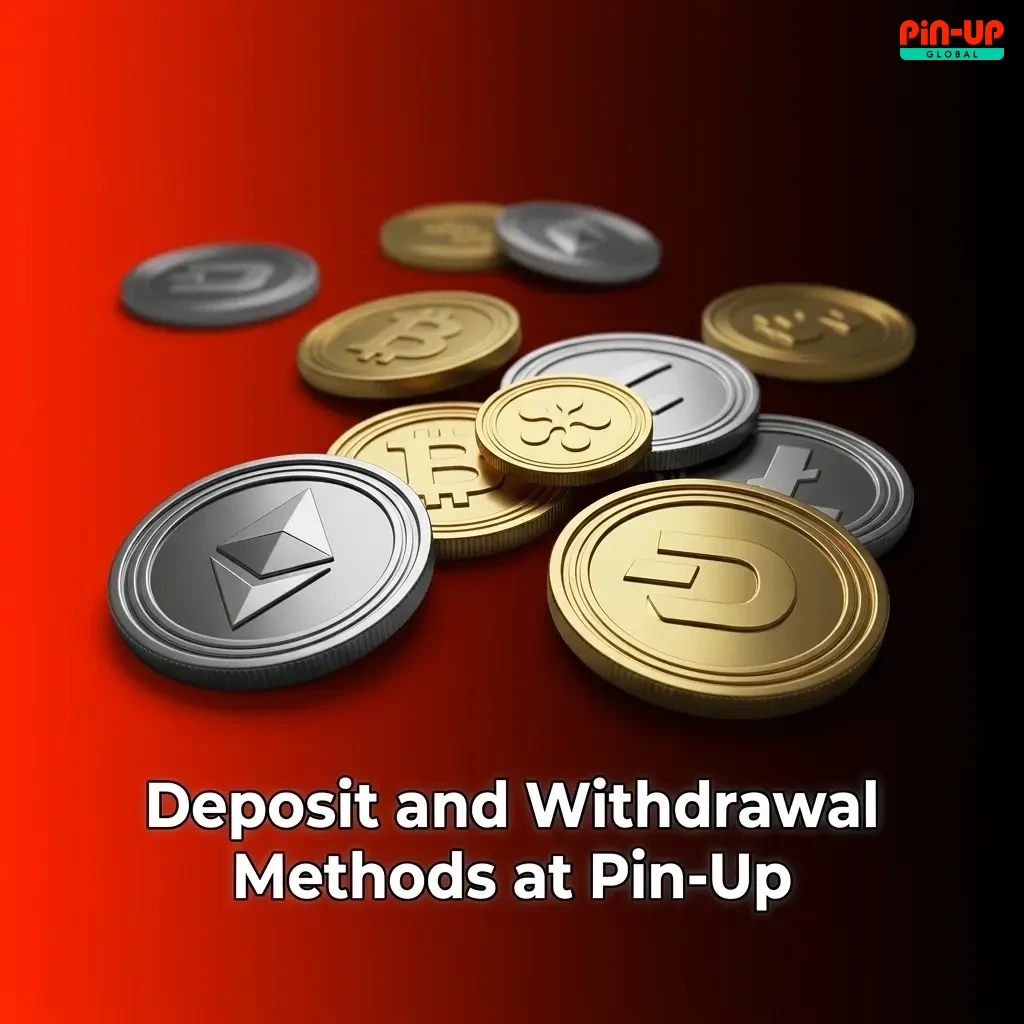 Pin-Up Nigeria deposit and withdrawal methods including VISA, Mastercard, bank transfer, OPAY, and crypto options