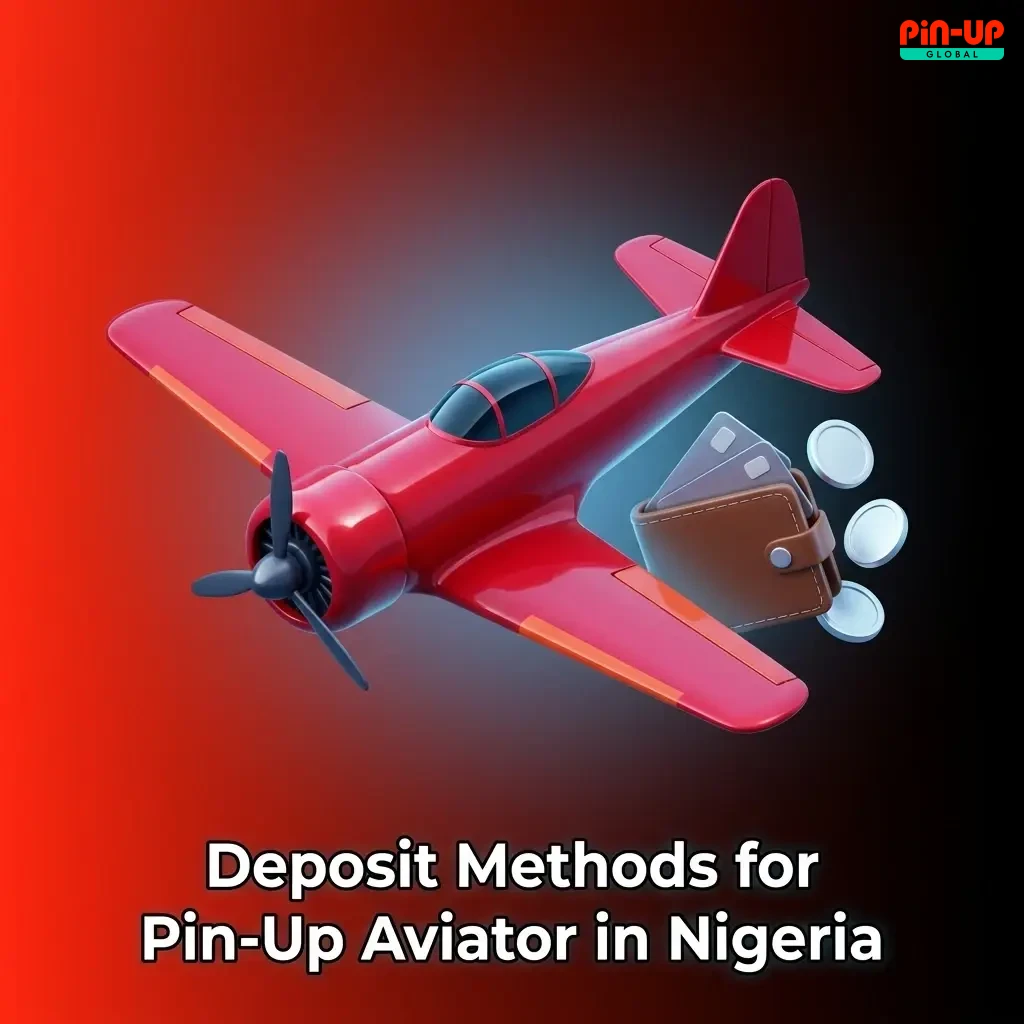 Pin-Up Aviator Nigeria deposit methods including VISA, Verve, OPay, Palmpay, bank transfer, and crypto options