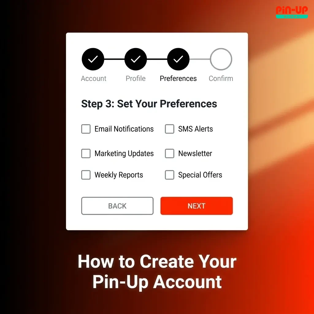 Step-by-step Pin-Up account registration guide showing signup options for Nigerian players to access bonuses and betting
