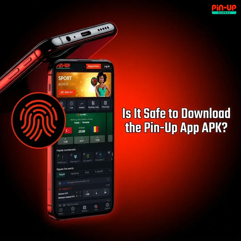 Official Pin-Up app APK download secured with SSL encryption and licensed under Curacao eGaming for safe gambling