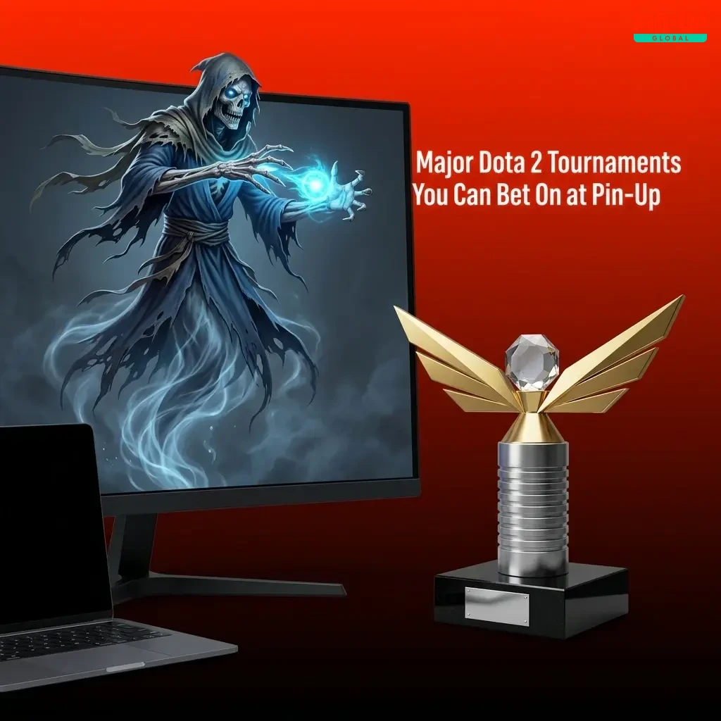 Dota 2 major tournaments available for betting at Pin-Up including TI, ESL One, PGL and BLAST Series