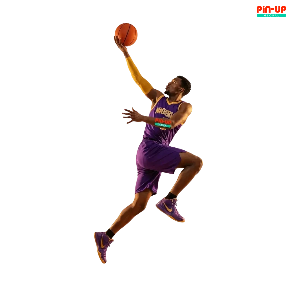 Pin-Up basketball betting in Nigeria with NBA and EuroLeague markets, live odds, and welcome bonus on desktop and mobile