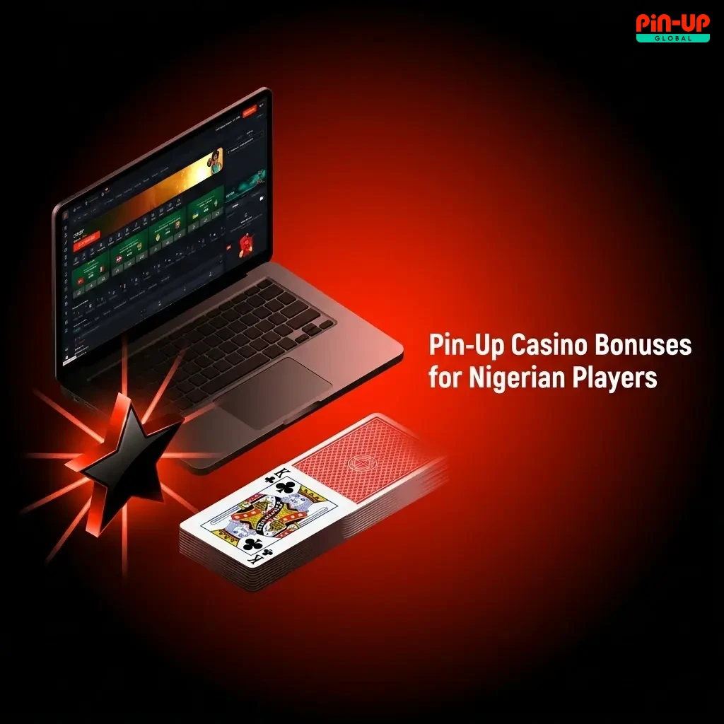 Pin-Up Casino bonuses for Nigerian players including welcome offer of 120% up to NGN 8,000,000 plus 250 free spins