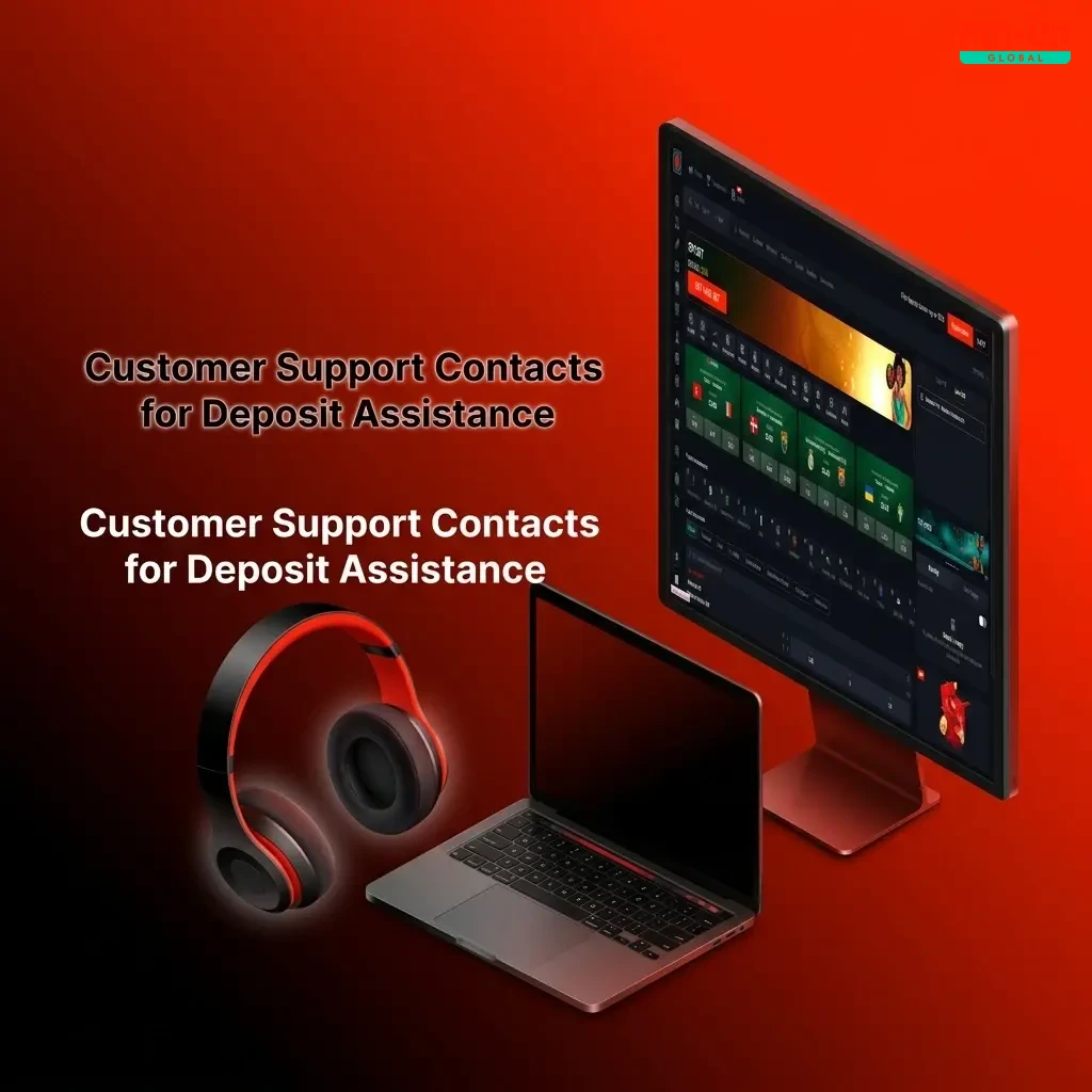 Pin-Up customer support channels including live chat, email, Telegram, and help centre for deposit assistance