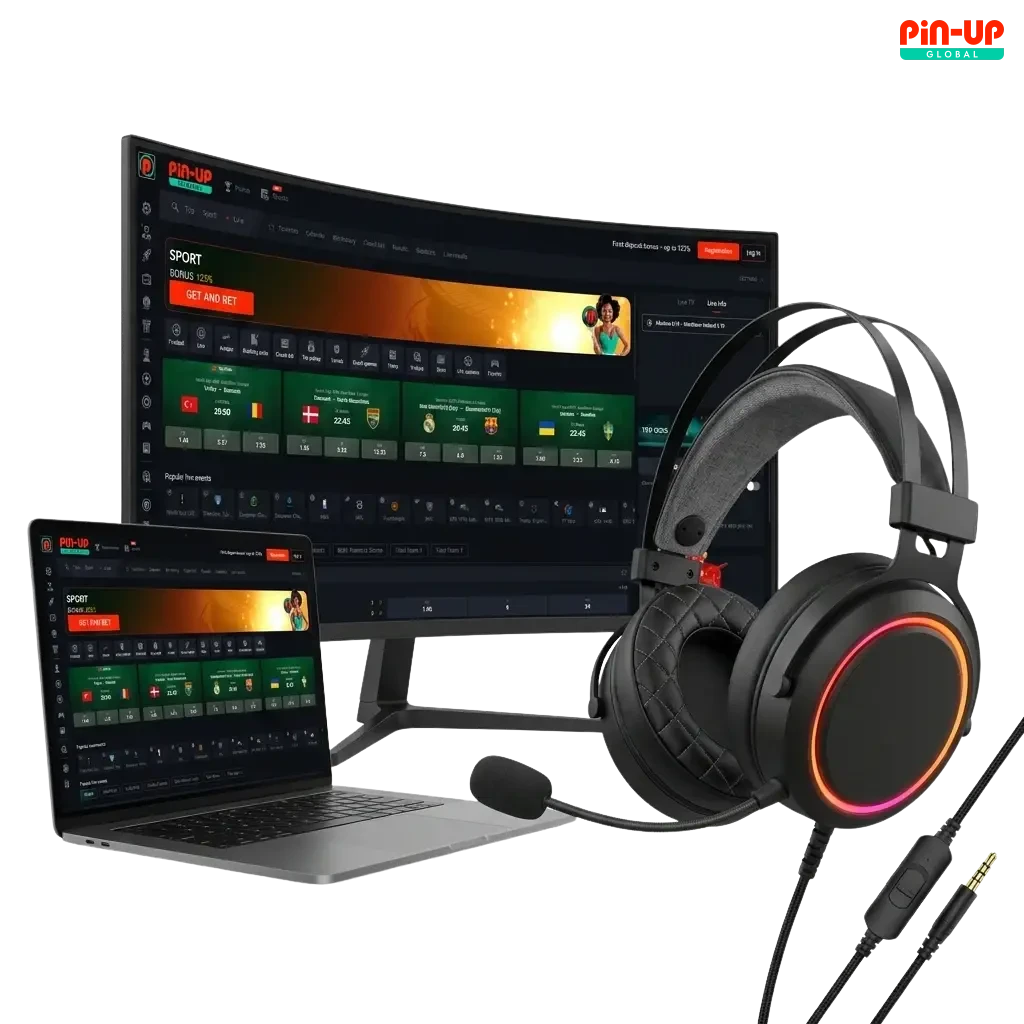 Pin-Up e-sports betting Nigeria platform with welcome bonus up to ₦8,000,000 and promo code PBONG35 for 150% boost