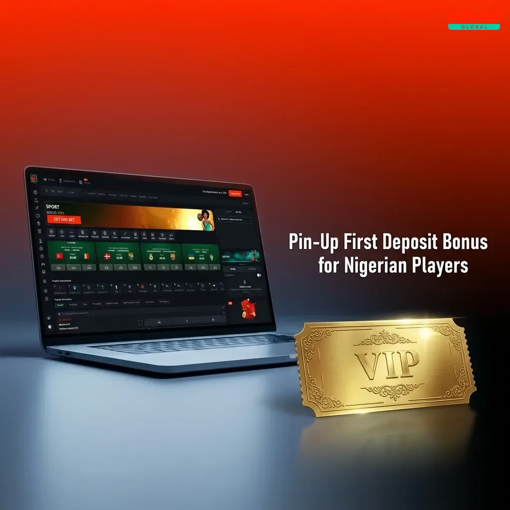 Pin-Up first deposit bonus Nigeria: 120% casino plus 250 free spins or 125% sports bonus up to ₦8,000,000