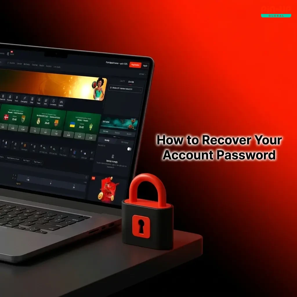 Step-by-step guide showing how to recover and reset a forgotten account password on a login page