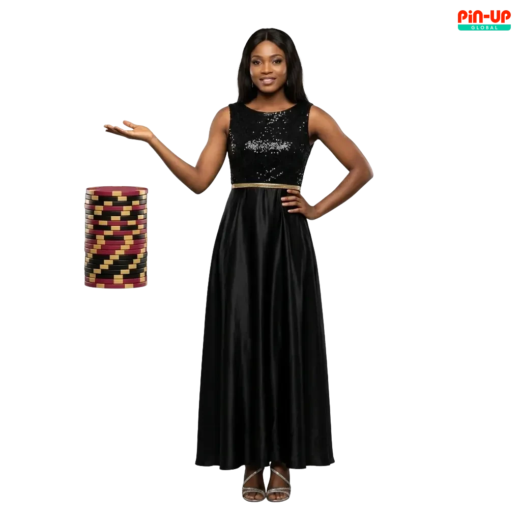 Pin-Up live casino Nigeria with professional dealers playing roulette, blackjack, baccarat and poker for real money