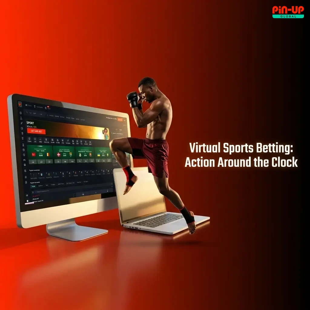 Pin-Up Nigeria virtual sports betting including football, horse racing, basketball and tennis available 24/7