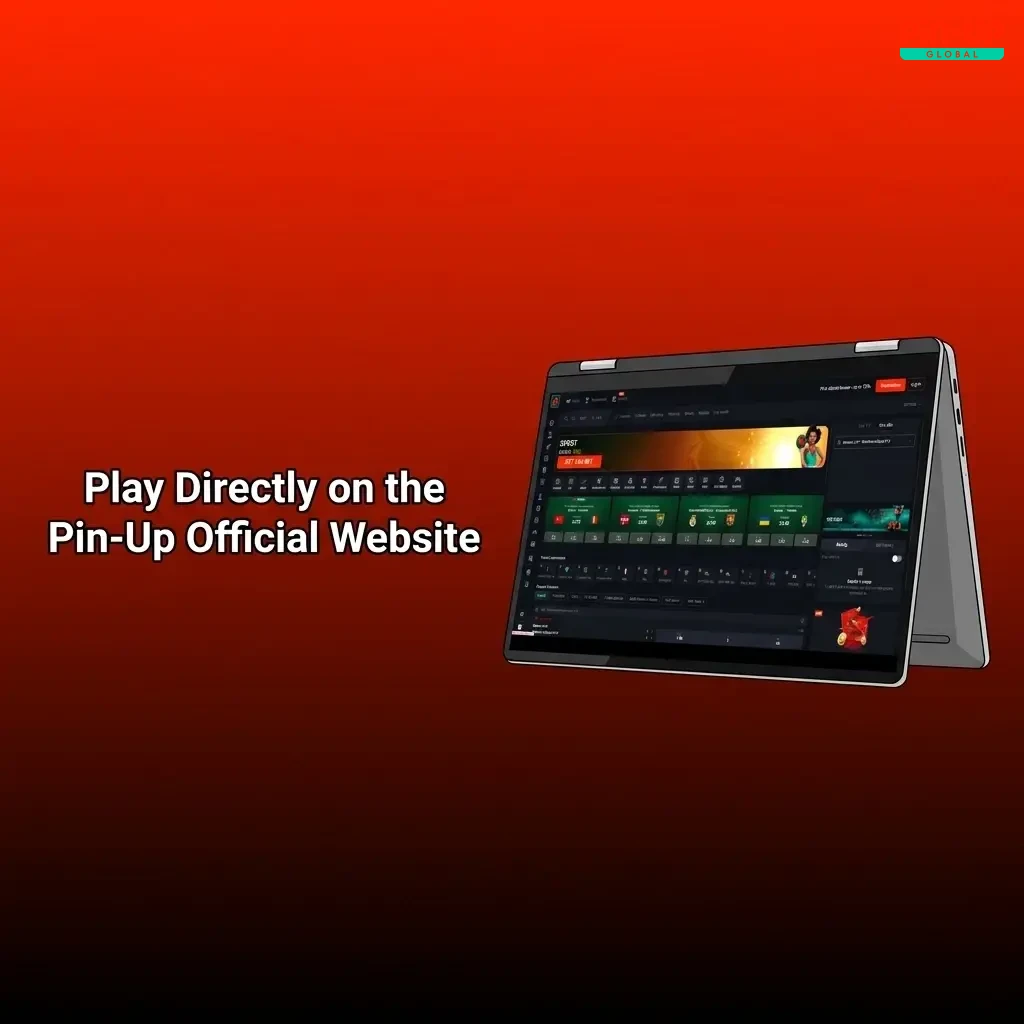 Play directly on Pin-Up official website via browser, no download needed, full betting and casino access on Windows and Mac.