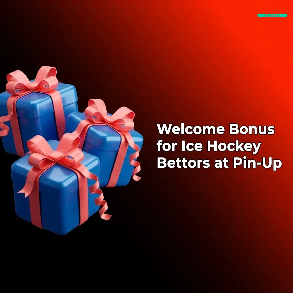 Pin-Up sports welcome bonus for ice hockey bettors with deposit match and wagering requirements explained