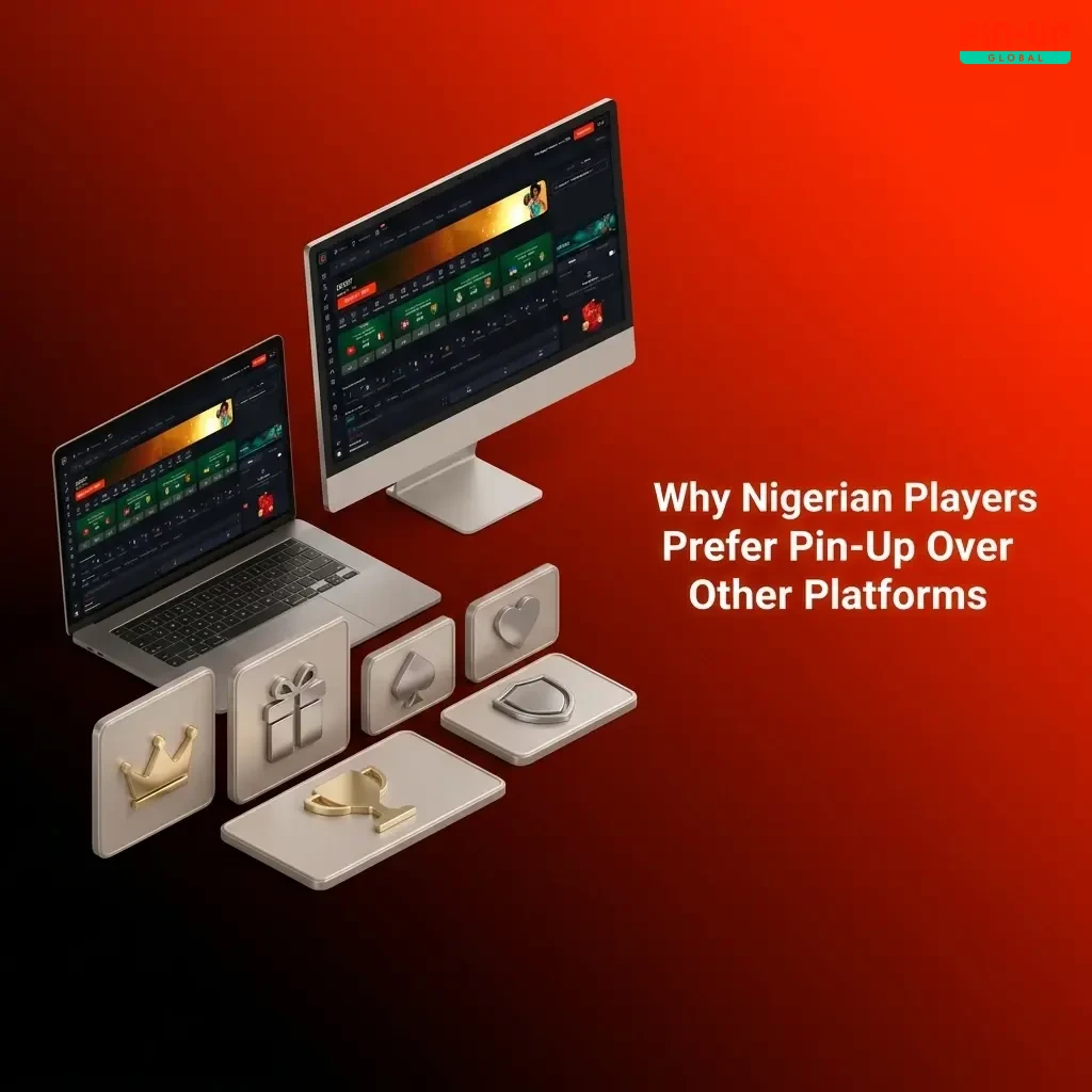 Nigerian players enjoying Pin-Up platform featuring local payments, high odds, and a vast game library for secure betting